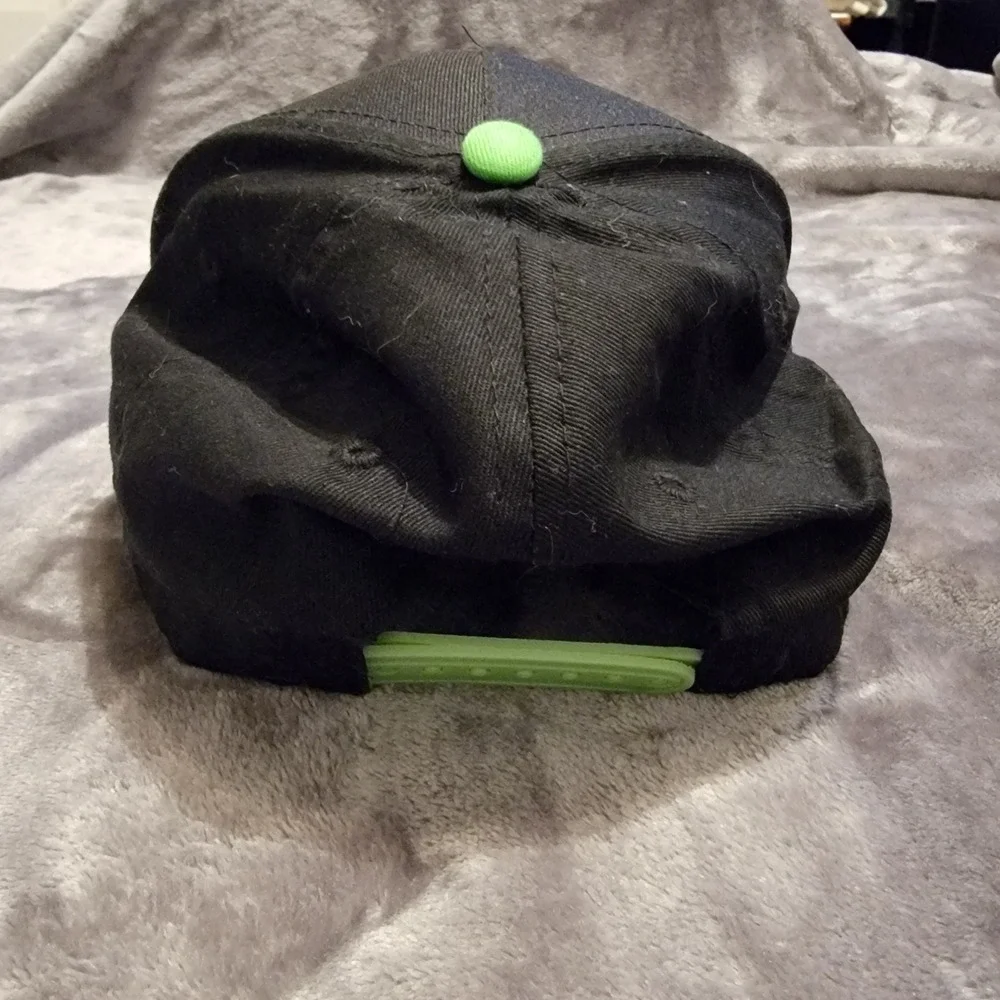 Minecraft Snapback Hat Kids OSFM Black Excellent Creeper TNT 